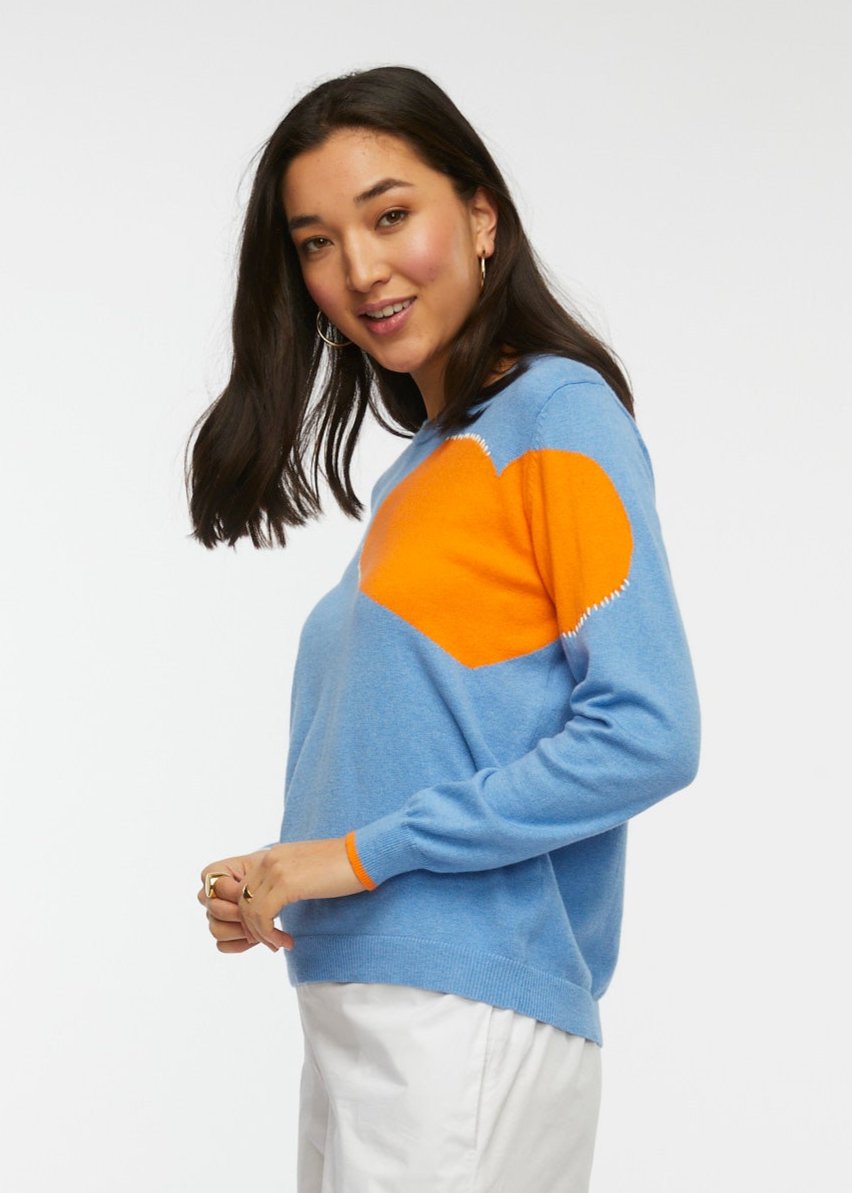 Love Patch Sweater