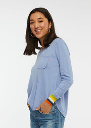 Stitch Pocket Sweater