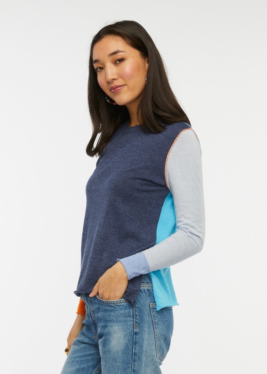 Colour Block Sweater