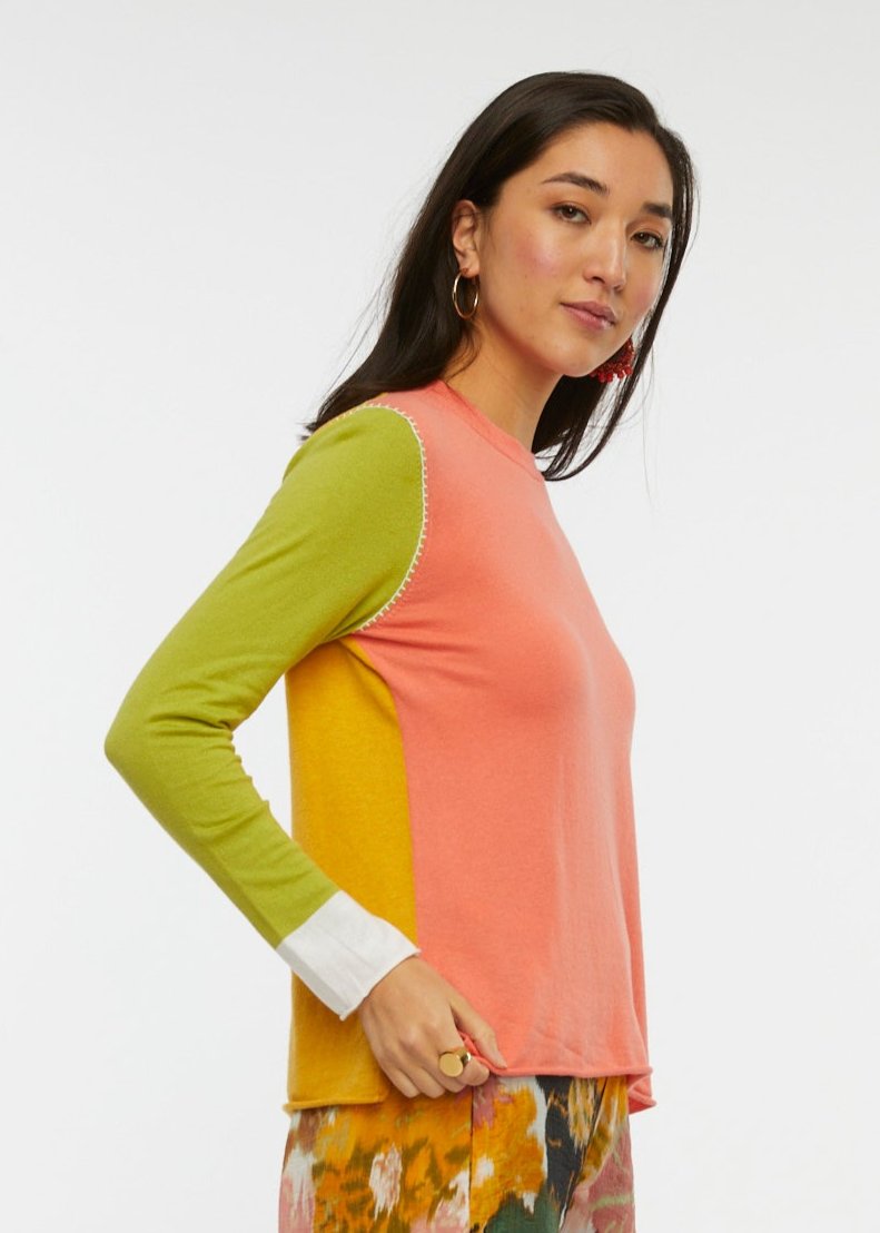 Colour Block Sweater