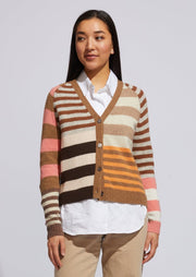 Mix Stripe Cardi