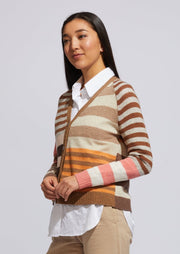 Mix Stripe Cardi