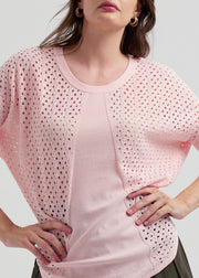 Pointelle Stitch Top