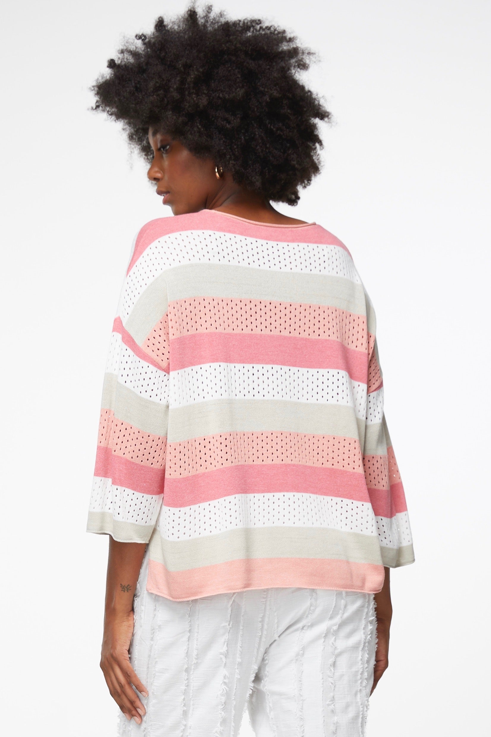 Stripe Boxy Top