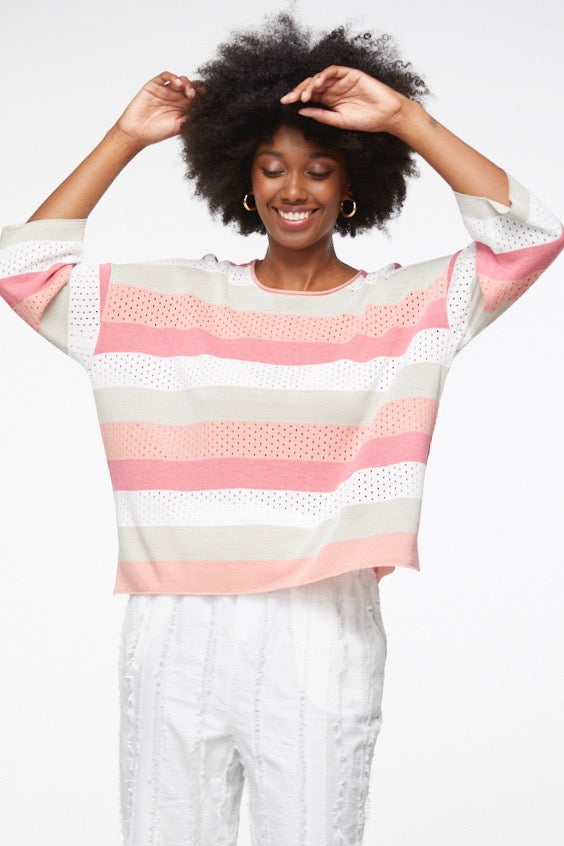 Stripe Boxy Top