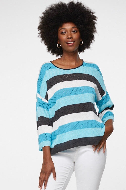 Stripe Boxy Top