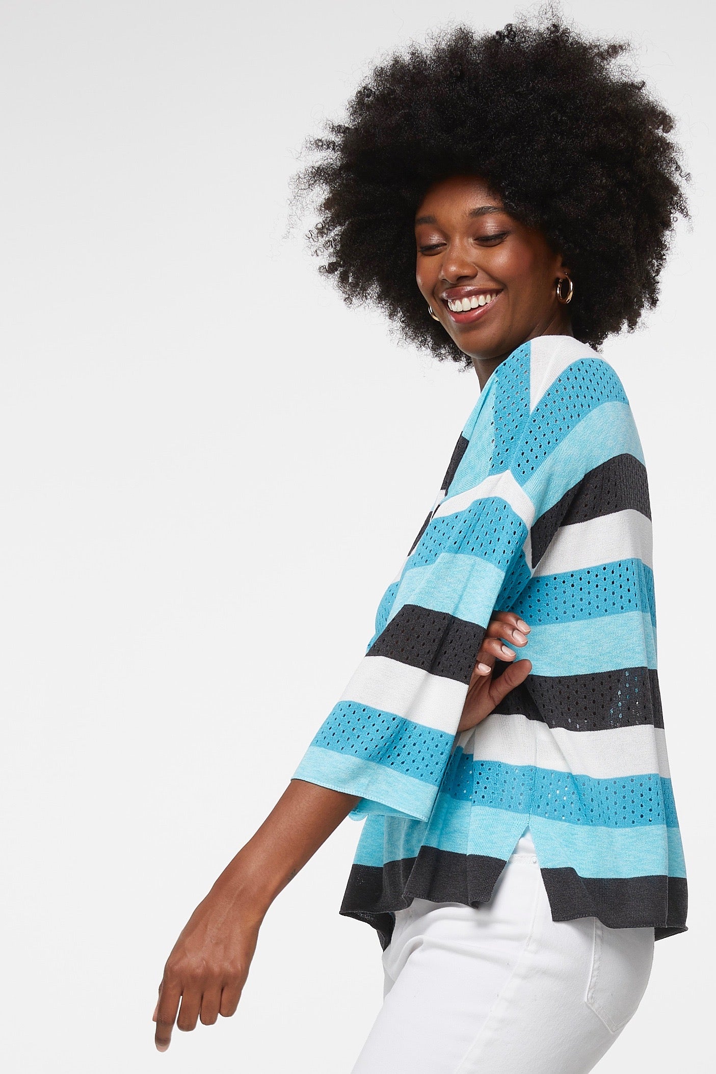 Stripe Boxy Top