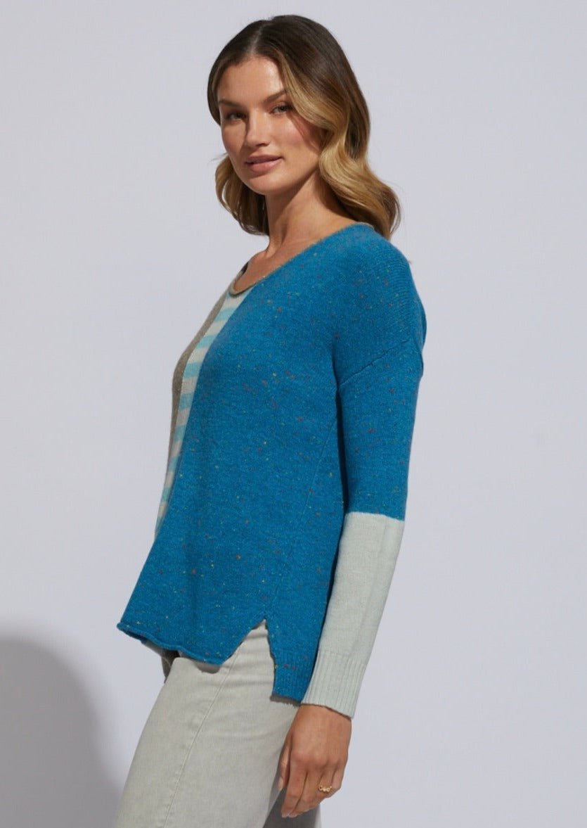 Intarsia Fleck Jumper