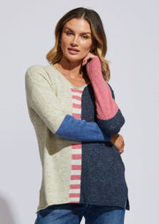 Intarsia Fleck Jumper