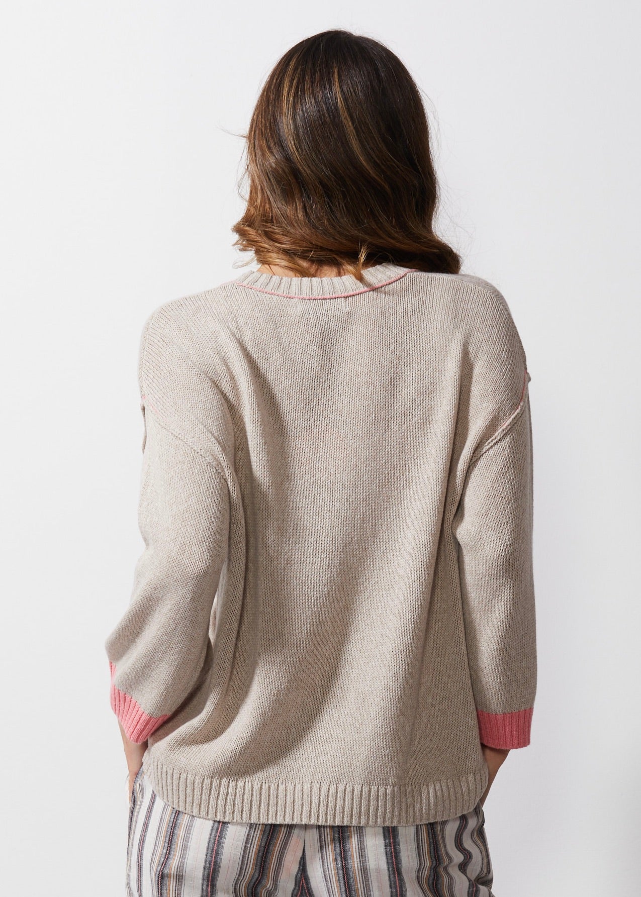 Chunky Linen Cardi