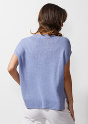 Chunky Linen Vest