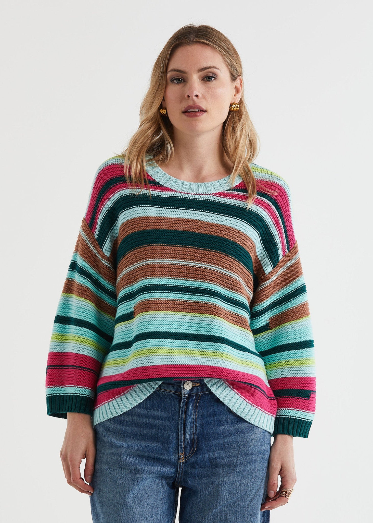 Multi Stripe Jumper