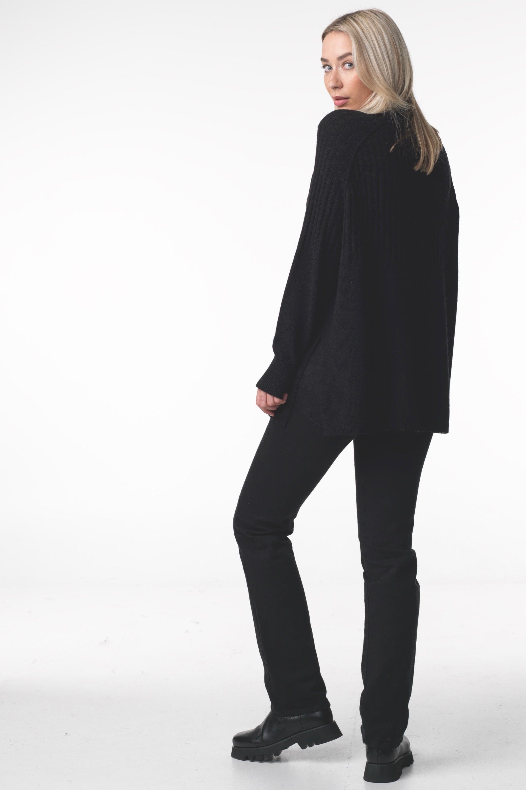 Rib Detail Sweater