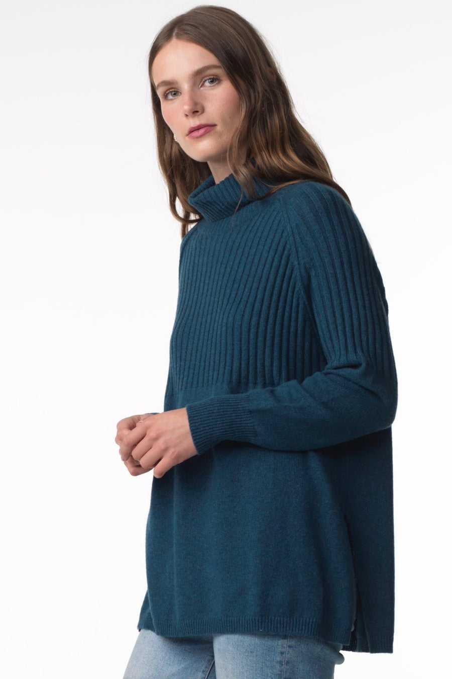 Rib Detail Sweater