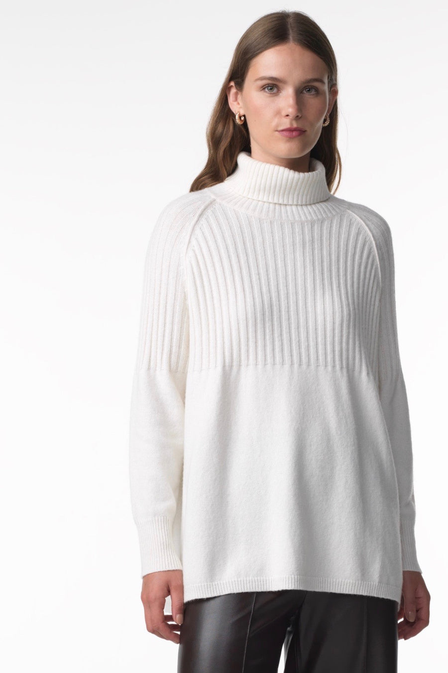 Rib Detail Sweater