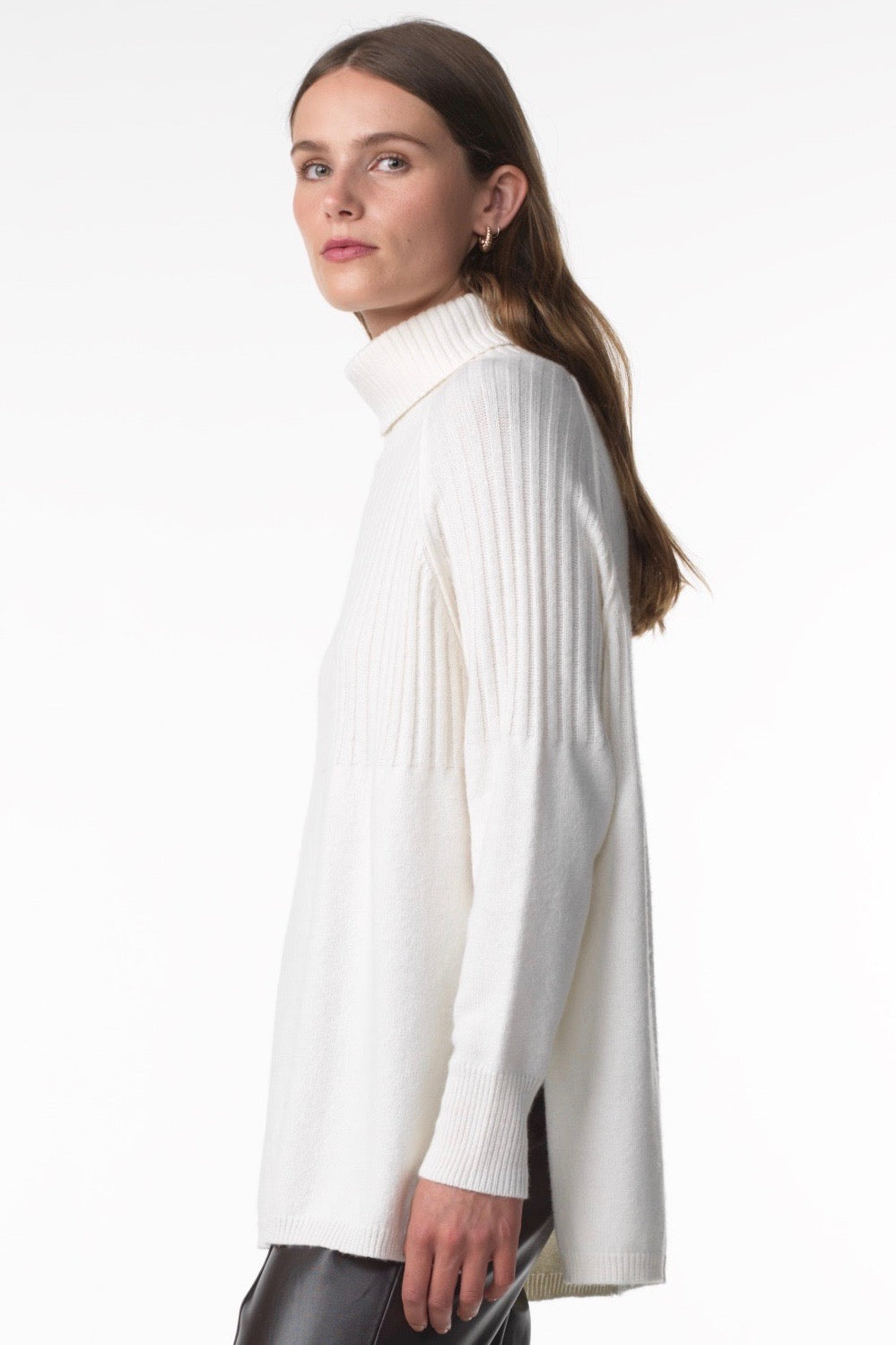 Rib Detail Sweater