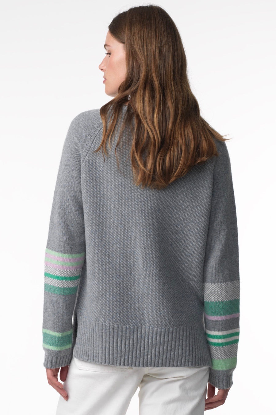 Birdseye Sleeve Sweater