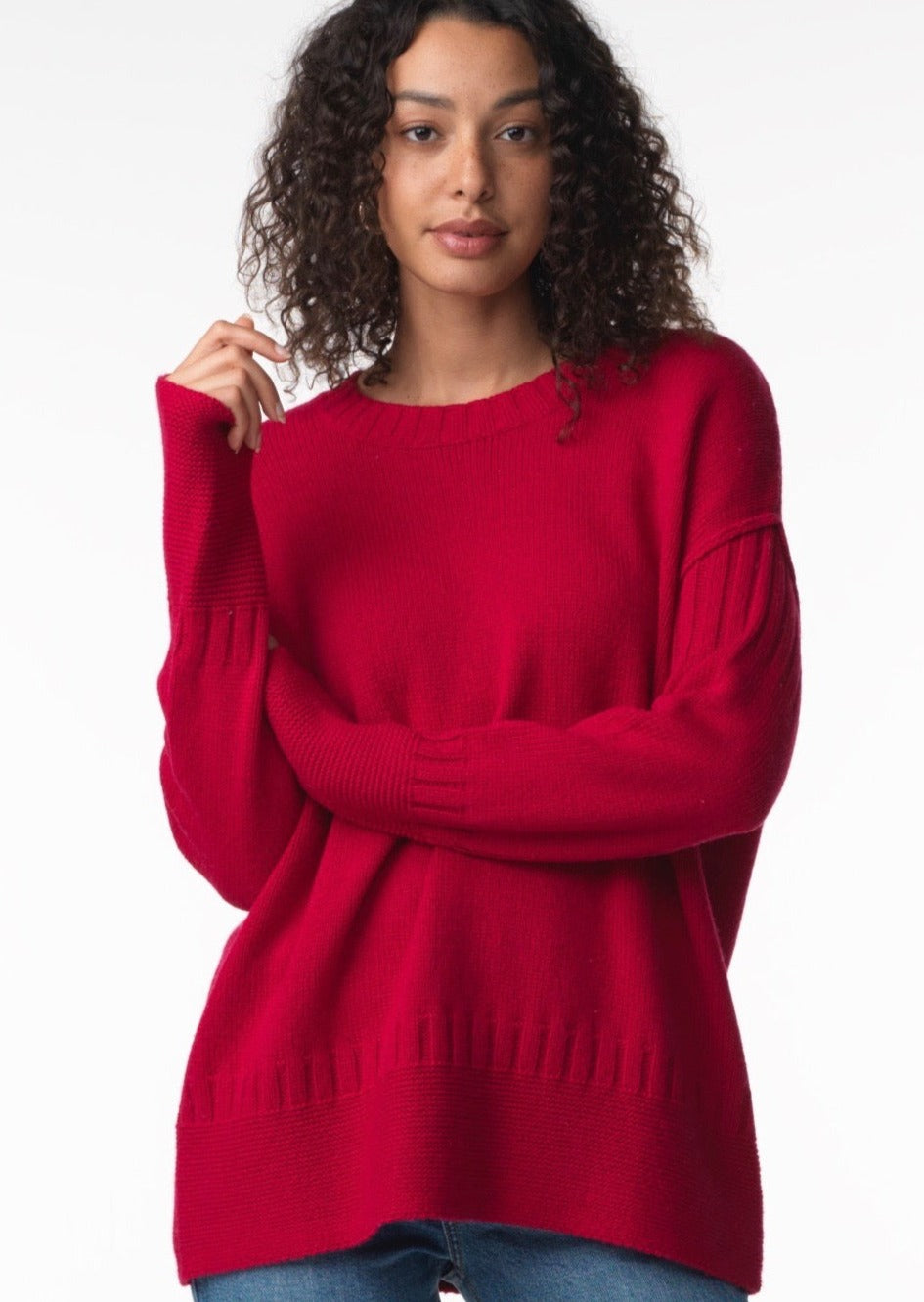 Pearl Stitch Sweater