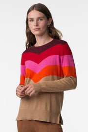 Retro Curve Sweater