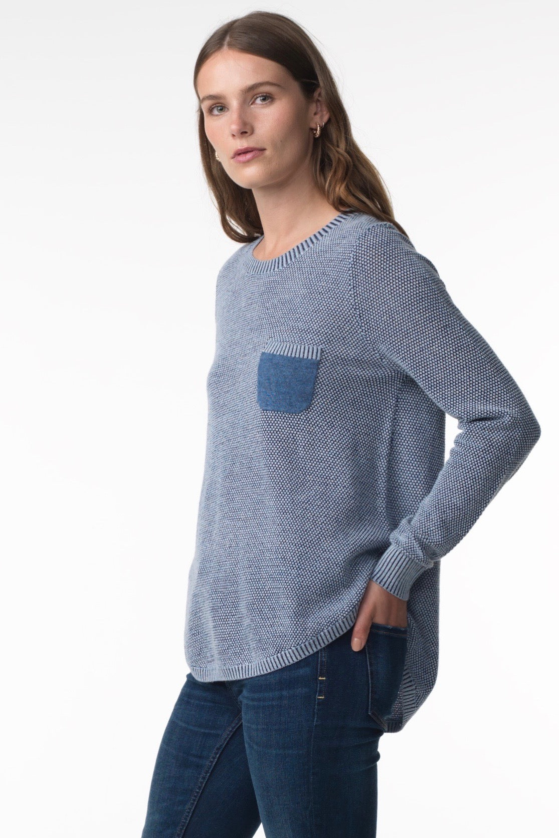 Waffle Stitch Sweater