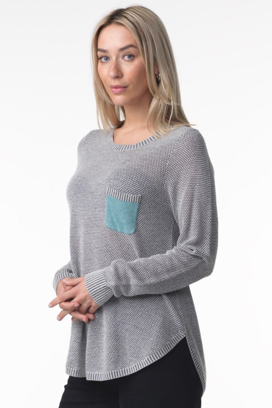 Waffle Stitch Sweater