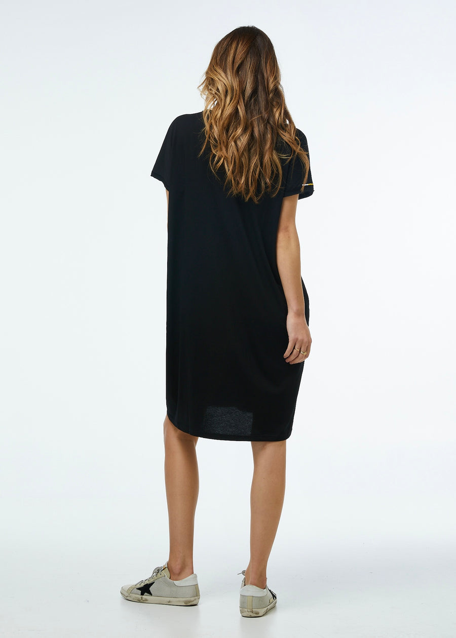 Raw Edge T Dress