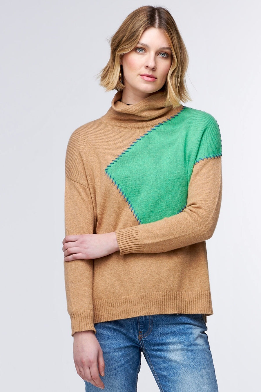 Shoulder Patch Jumper