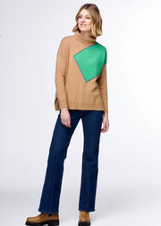 Shoulder Patch Jumper