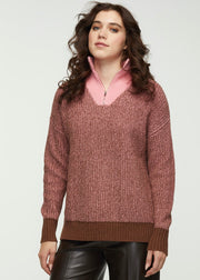 Zip Collar Sweater