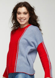 Cable Trim Sweater