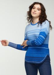 Stripe Rib Sweater