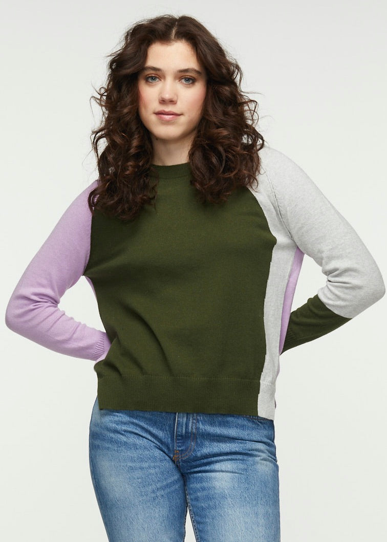 Colour Block Sweater