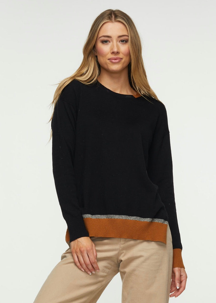 Detail Trim Sweater