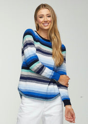 Birdseye Stripe Sweater