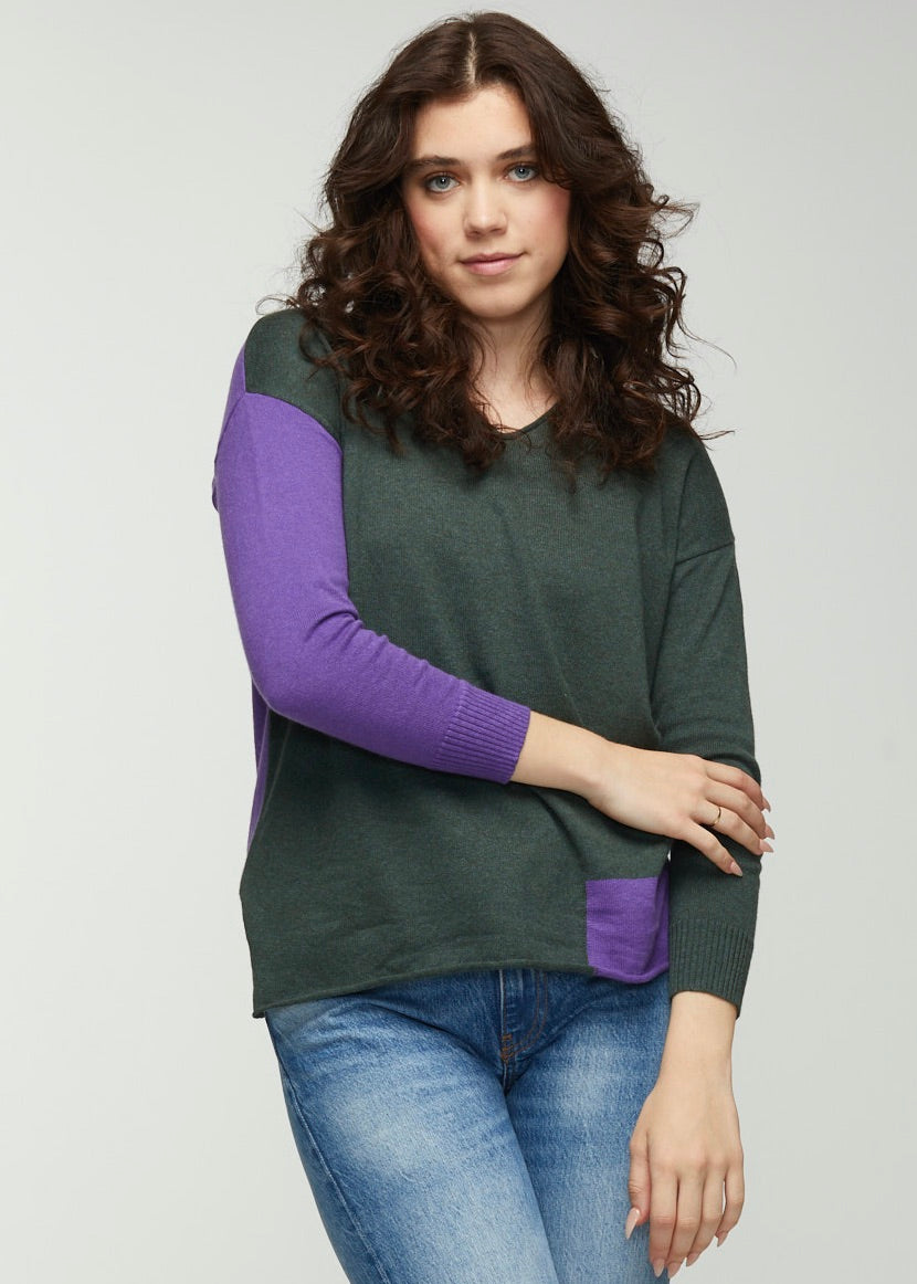 Two Tone Sweater