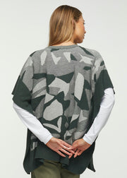 Jacquard Poncho