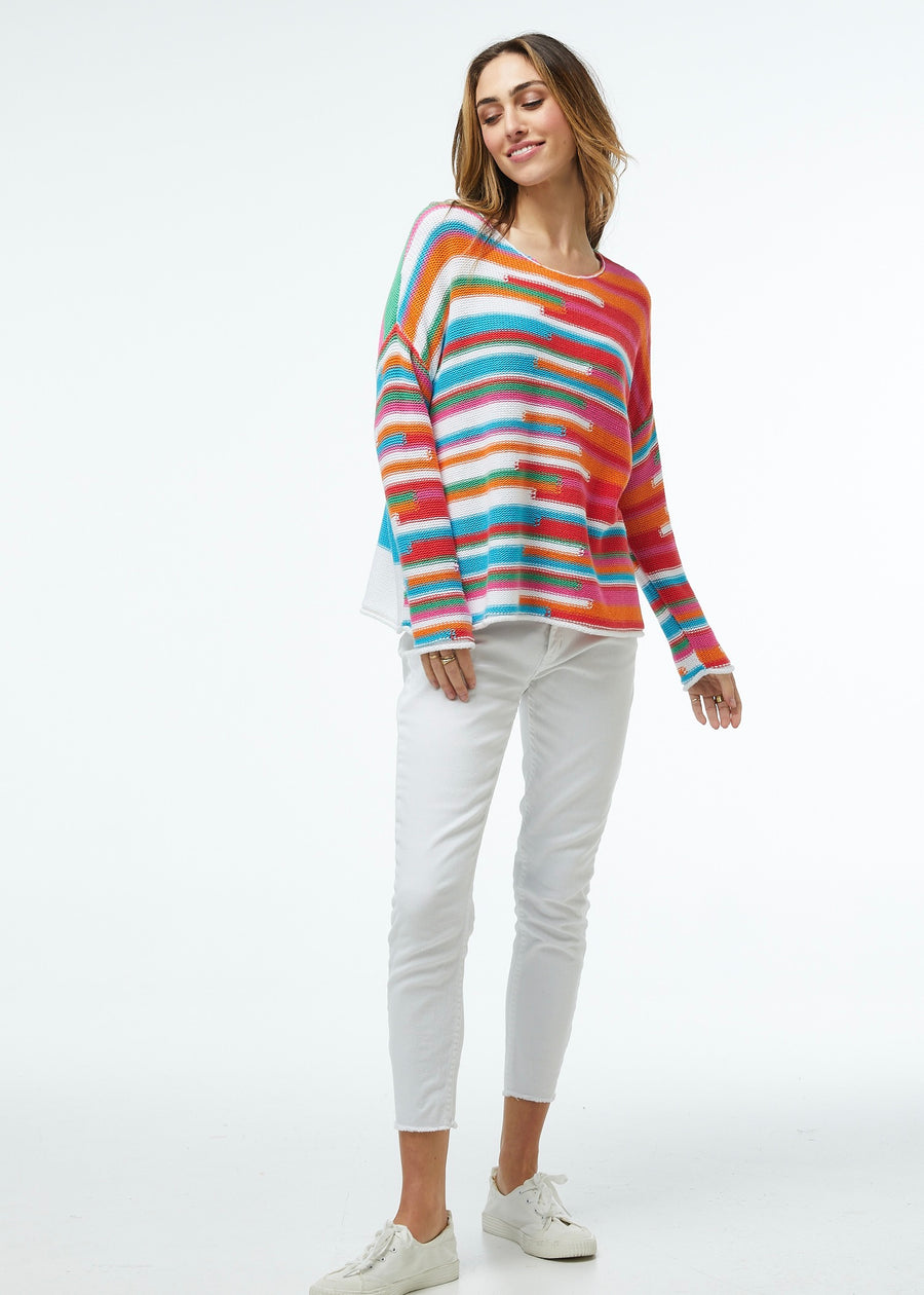 Variegated Stripe Jumper