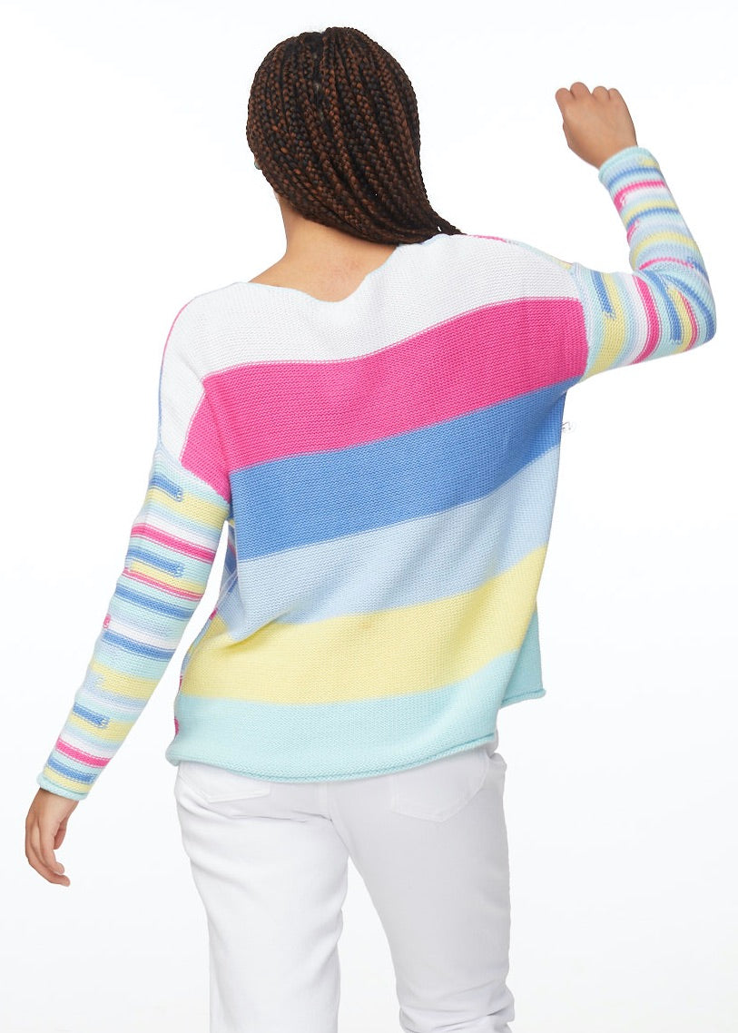 Variegated Stripe Jumper