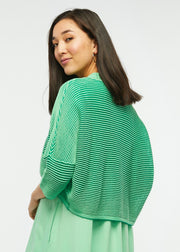 Variegated Striped Shrug