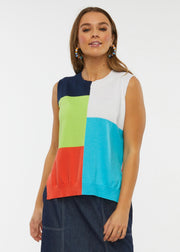 Geometric Vest