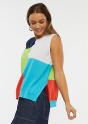 Geometric Vest