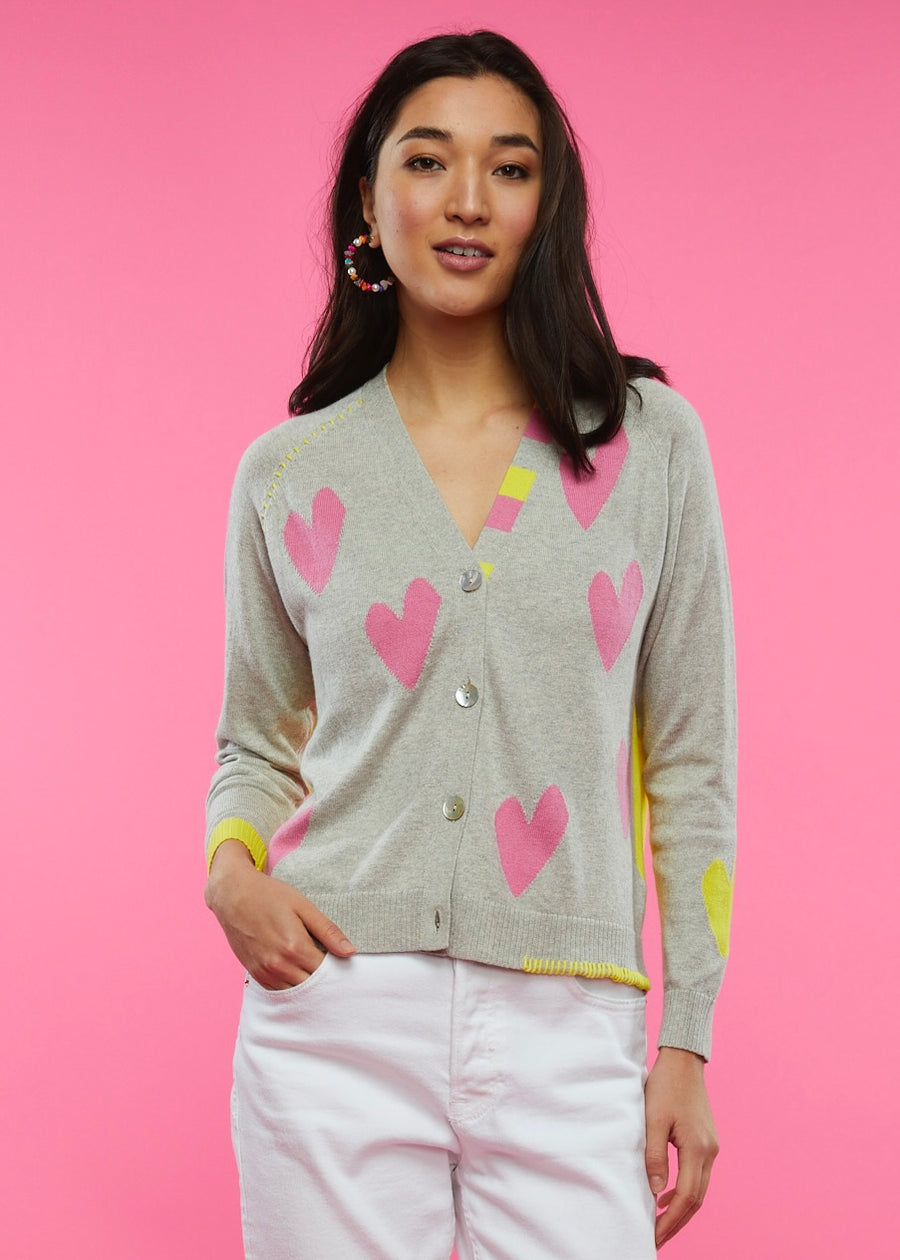 Hearts Cardi