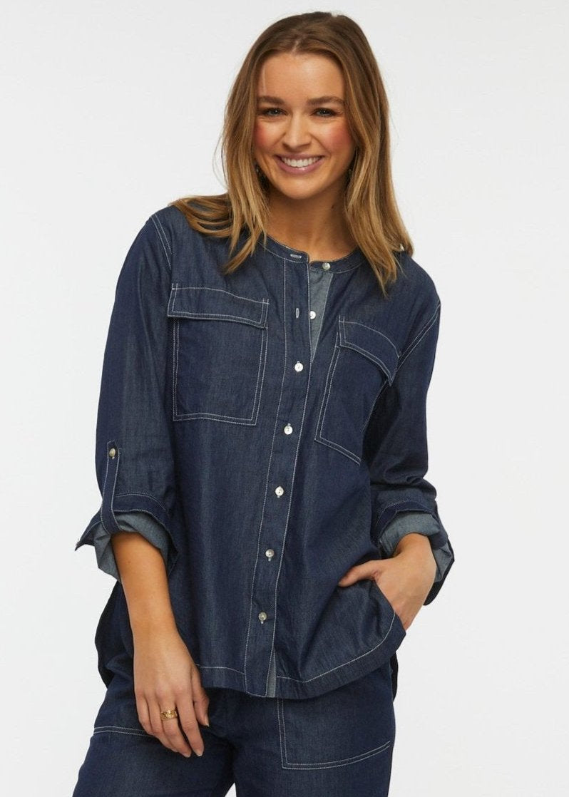 Dark Denim Shirt