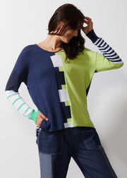 Intarsia Squares Jumper