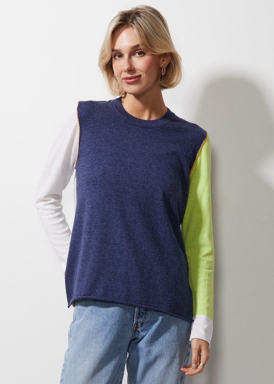 Colour Block Jumper