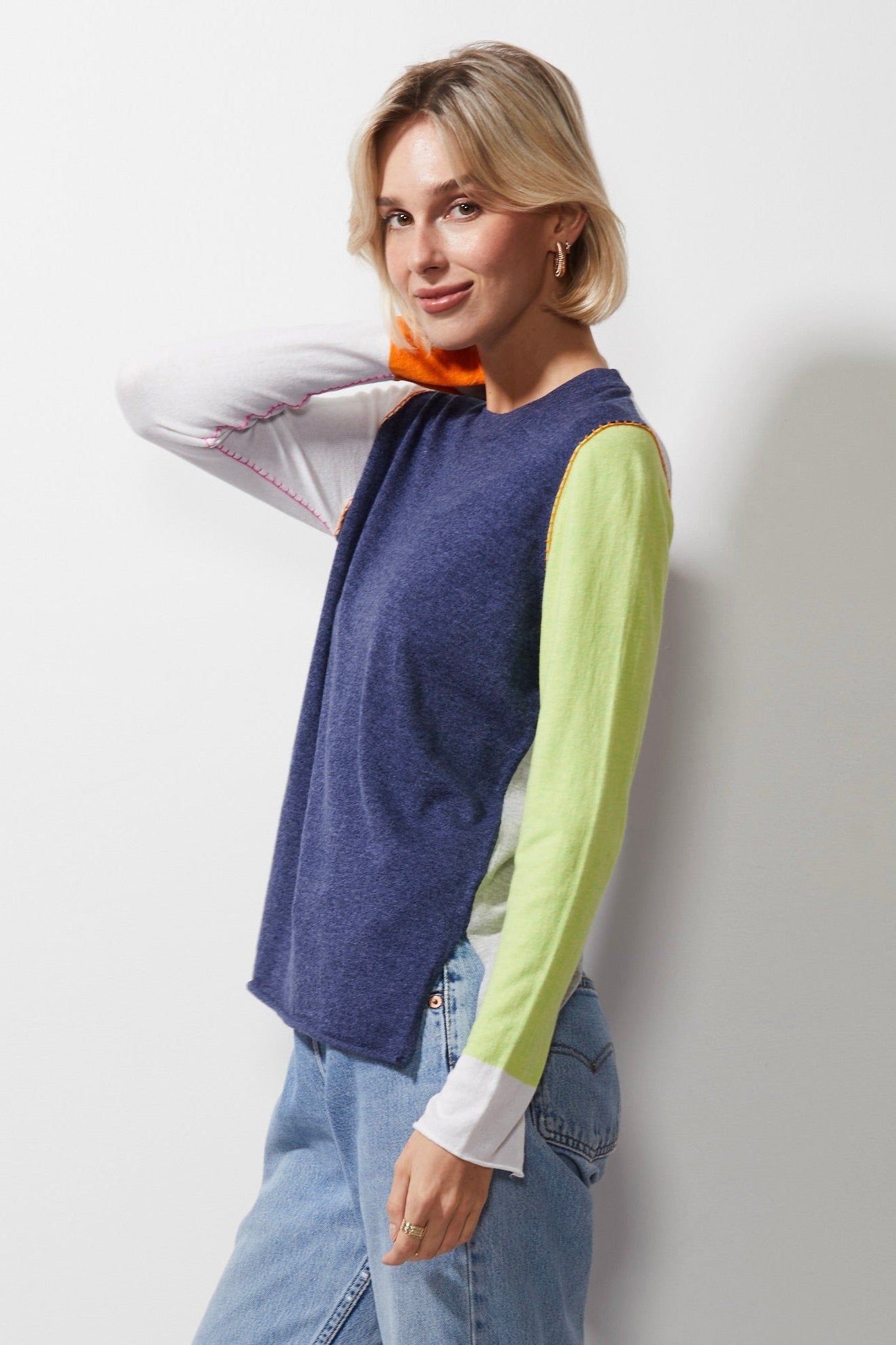 Colour Block Jumper