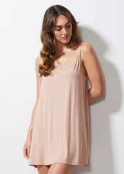 Nude Slip Dress