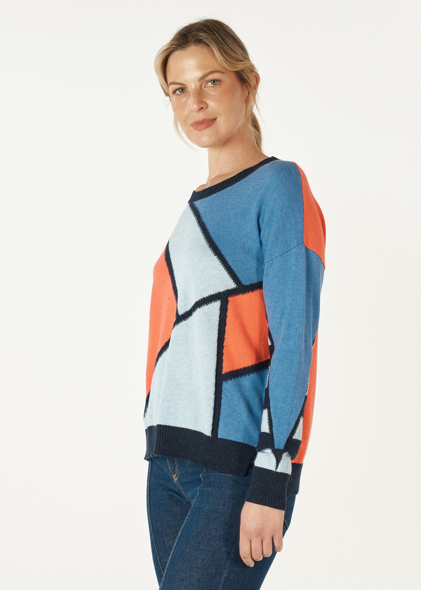 Mosaic Intarsia Jumper