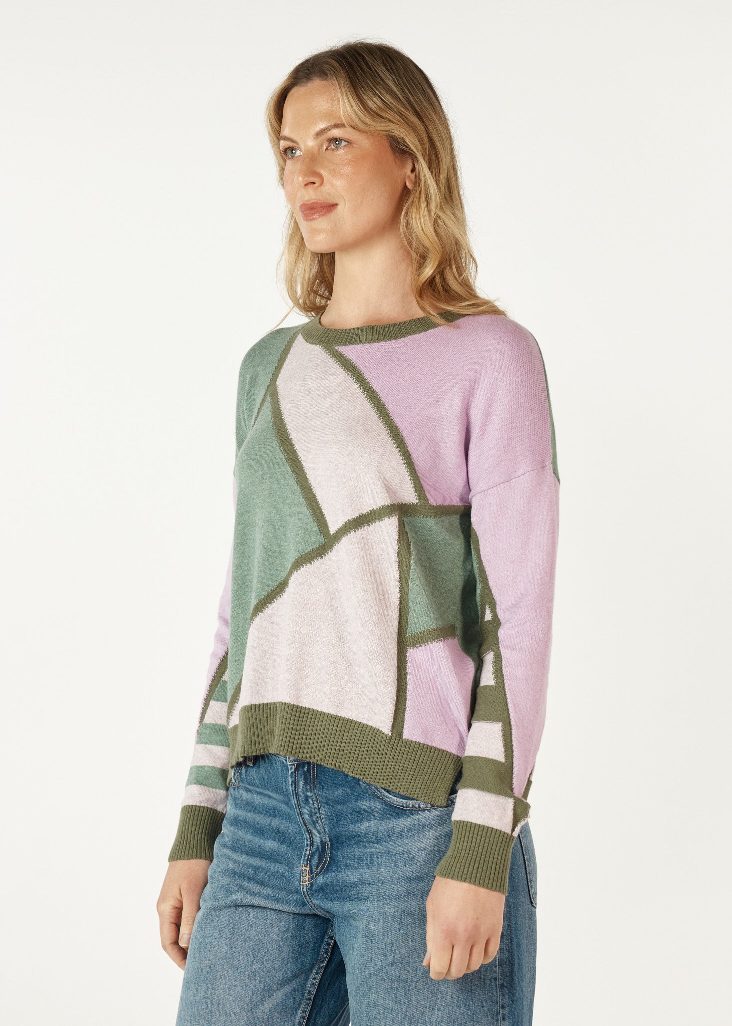 Mosaic Intarsia Jumper