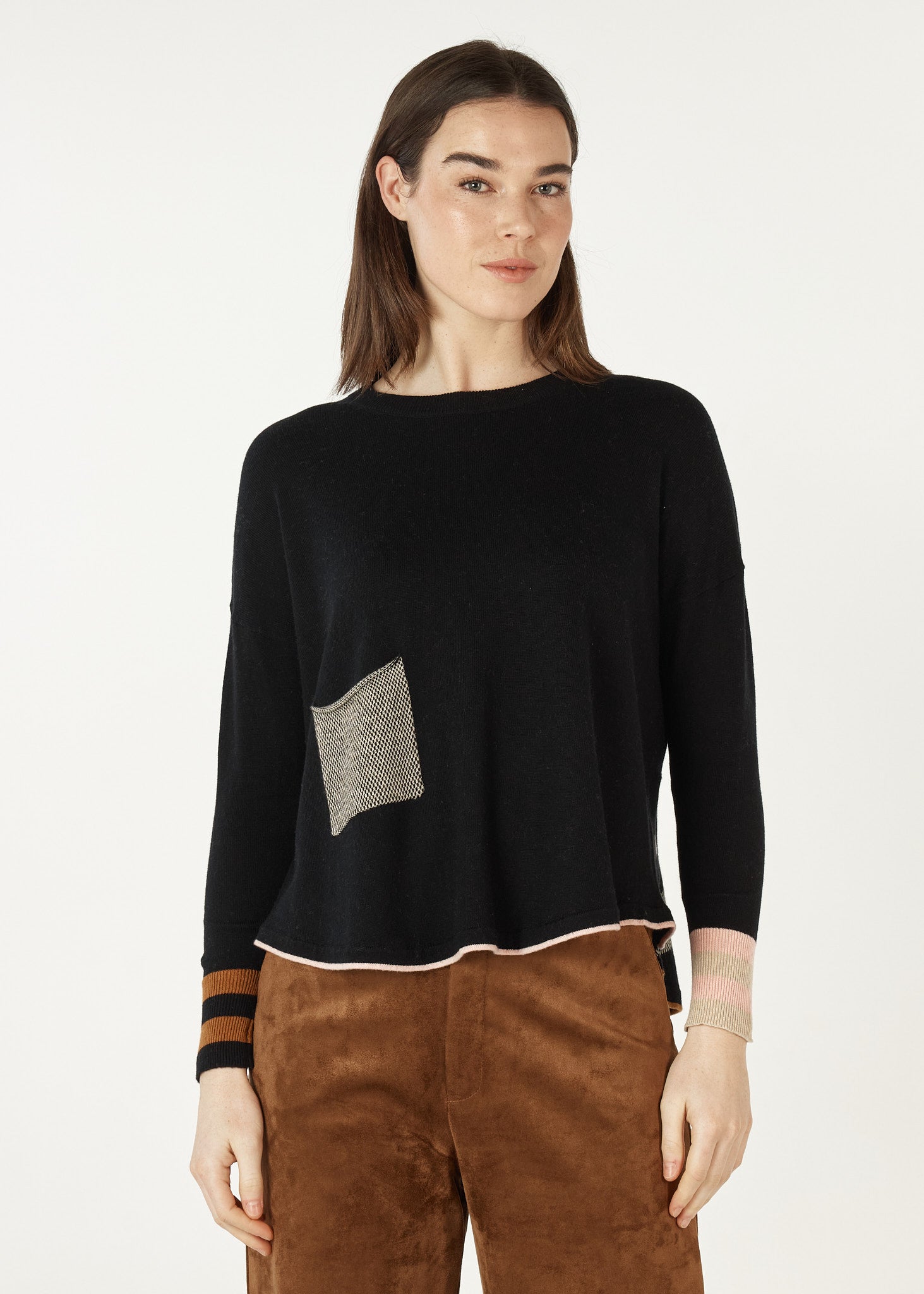 Birdseye Trim Jumper